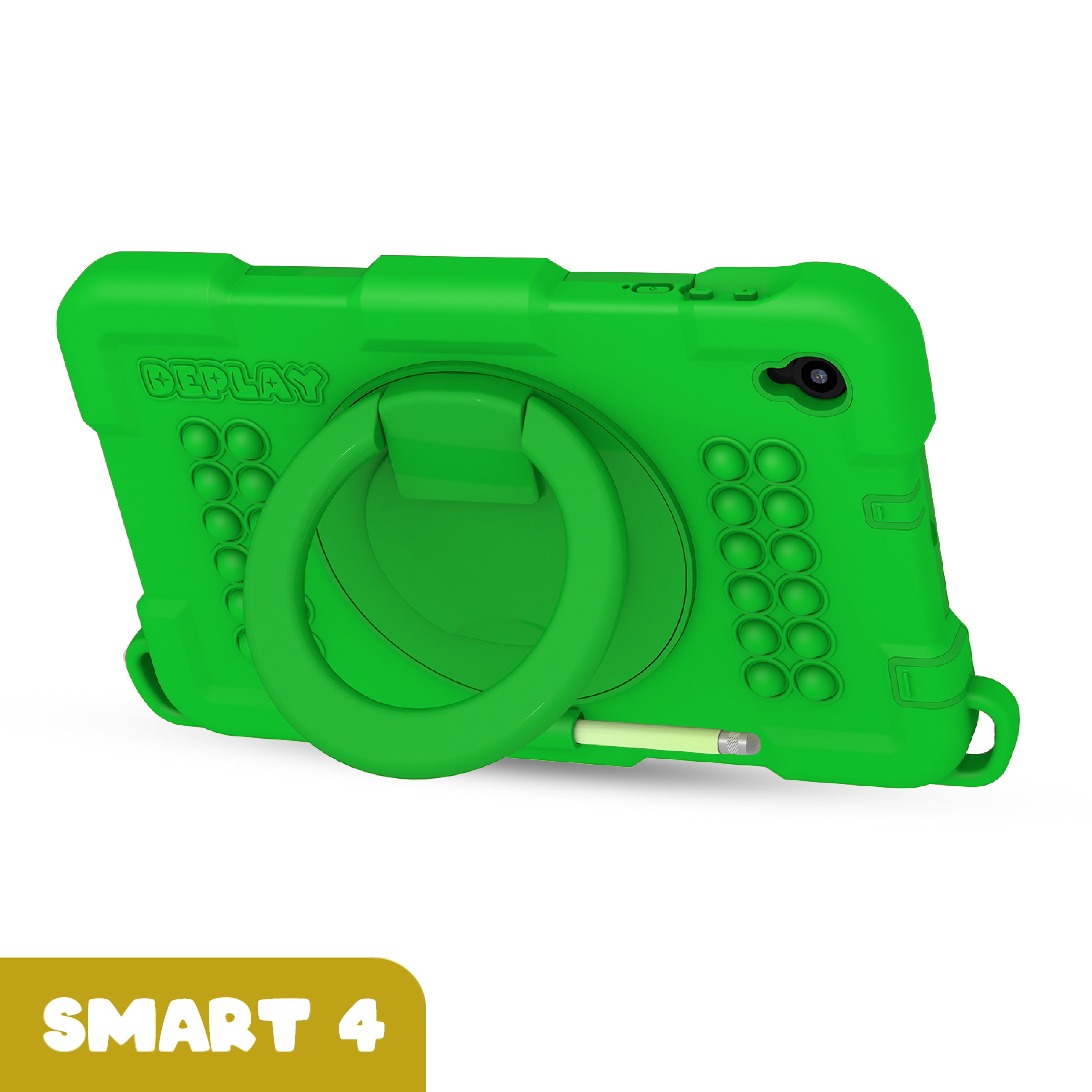 DEPLAY Kids Tablet Beschermhoes SMART 4 - Groen