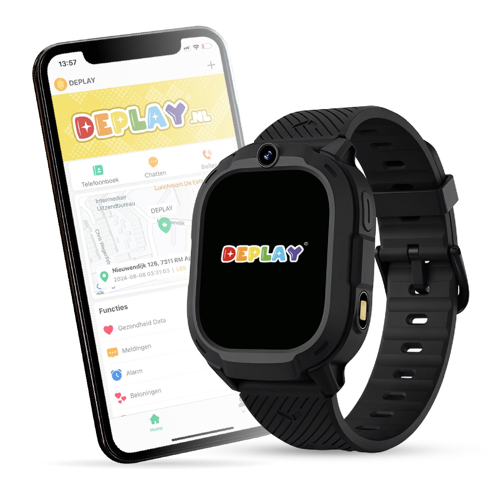 DEPLAY 4G KidsWatch Explorer | 4-8 jaar | GPS Horloge Kind