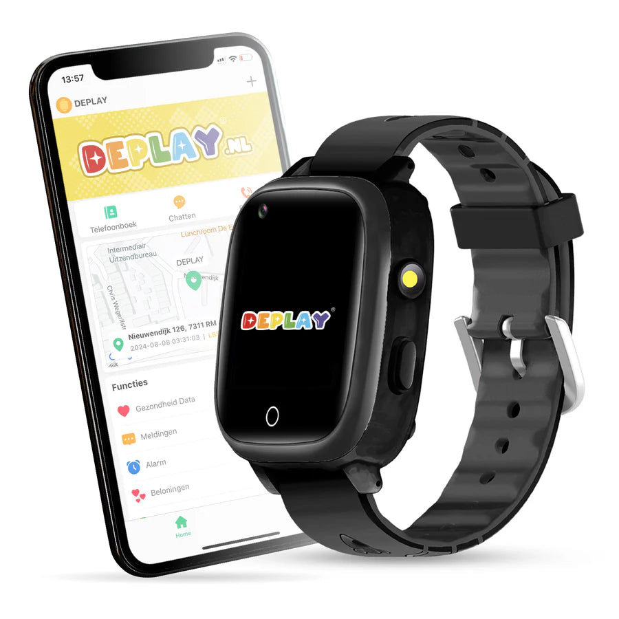 DEPLAY 4G KidsWatch Hero | 8-12 jaar | GPS Horloge Kind