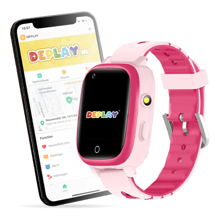 DEPLAY 4G KidsWatch Hero | 8-12 jaar | GPS Horloge Kind