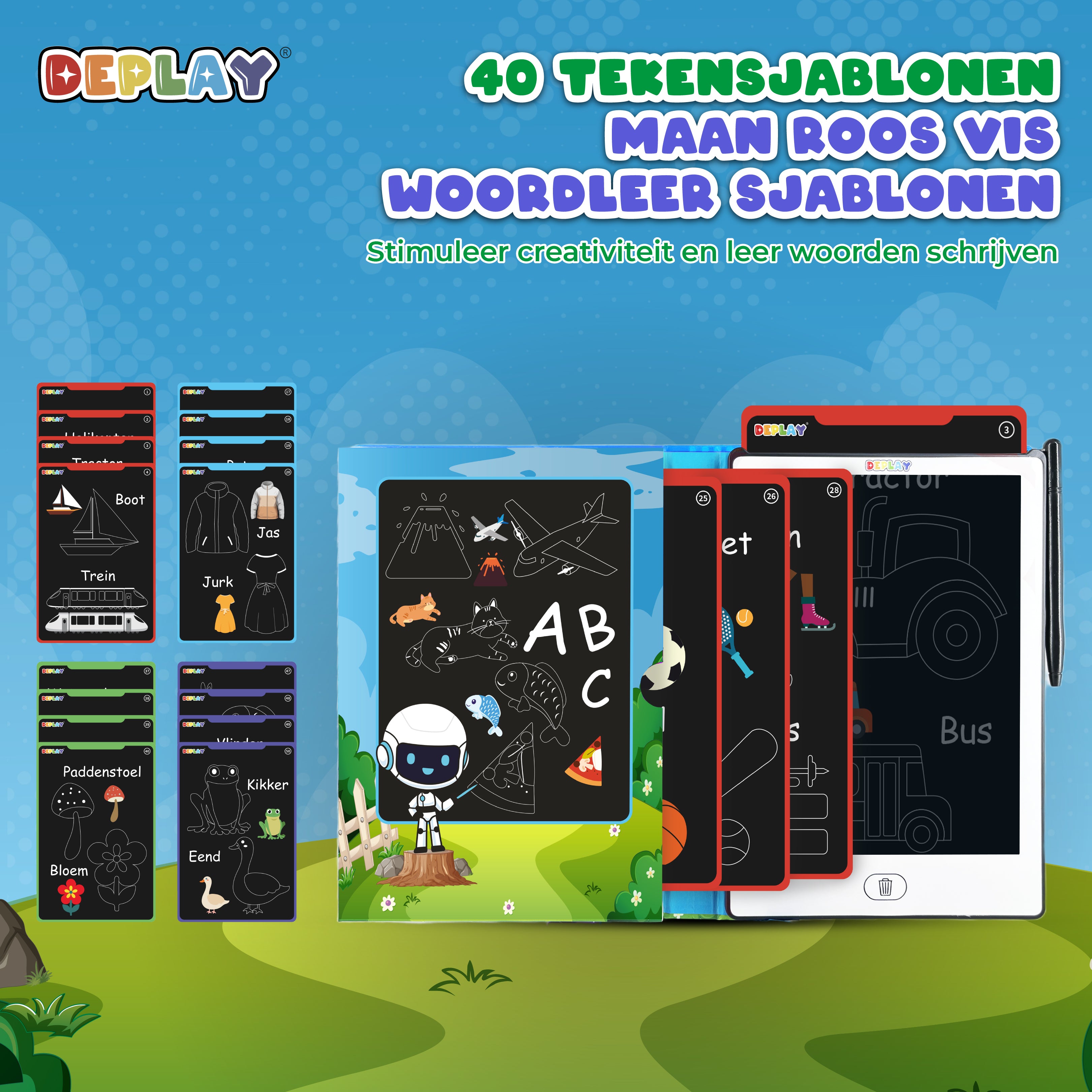 DEPLAY Tekentablet 11'| 3-8 Jaar