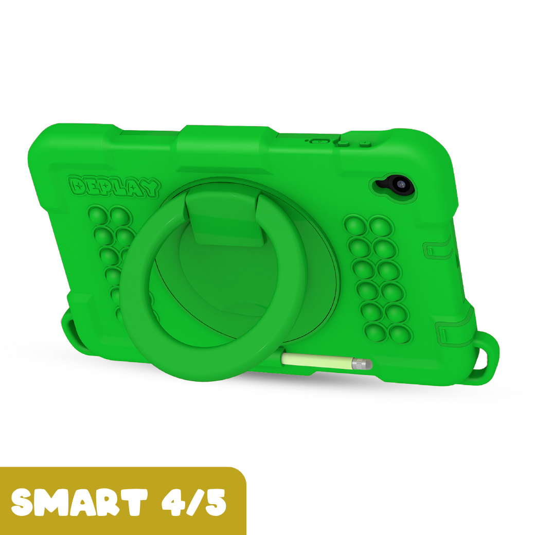 DEPLAY Kids Tablet Beschermhoes SMART 4/5 - Groen
