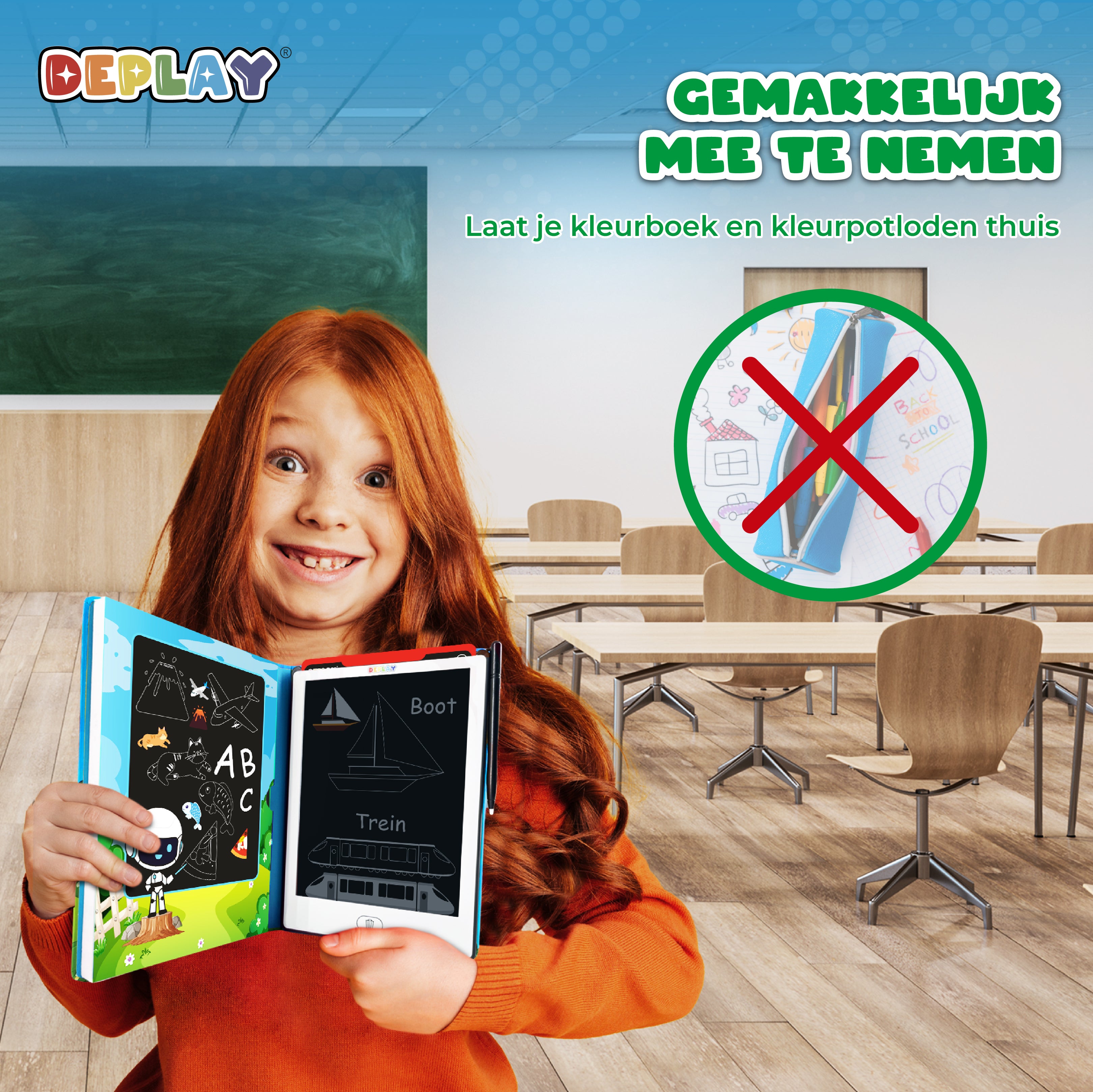 DEPLAY Tekentablet 11'| 3-8 Jaar