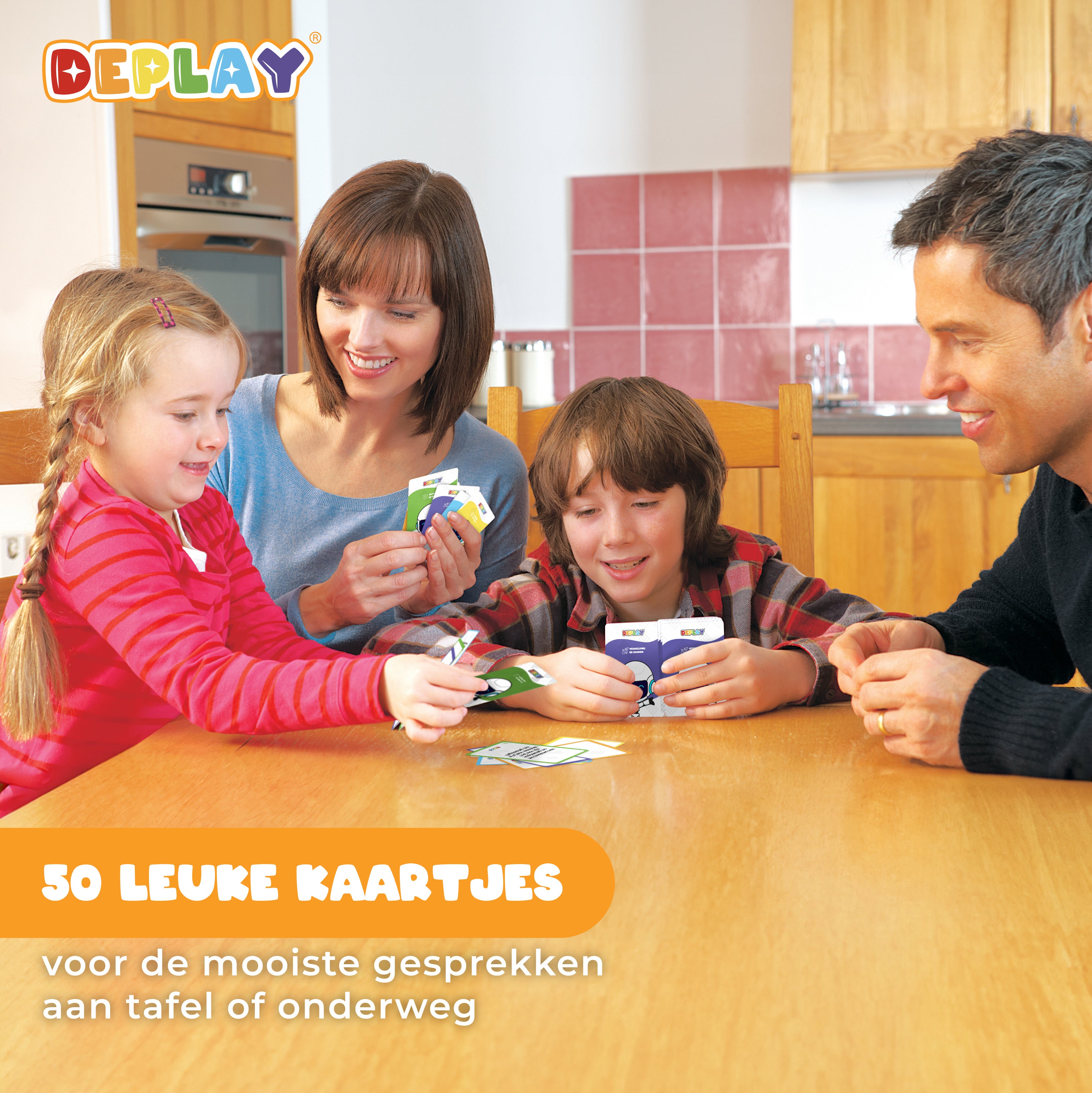 DEPLAY Gespreksstarters - Voor échte gesprekken met je kind! (6+ jaar)