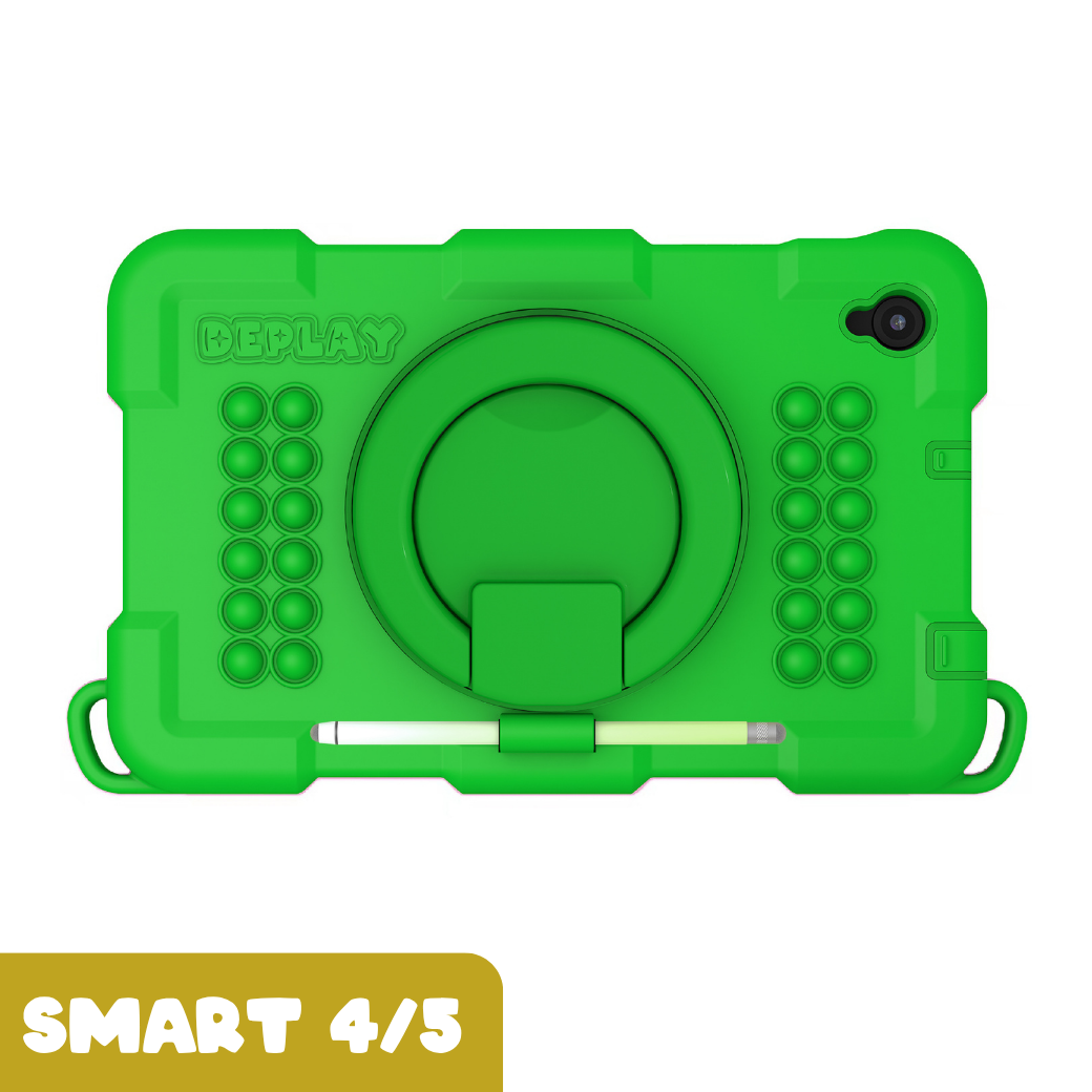 DEPLAY Kids Tablet Beschermhoes SMART 4/5 - Groen