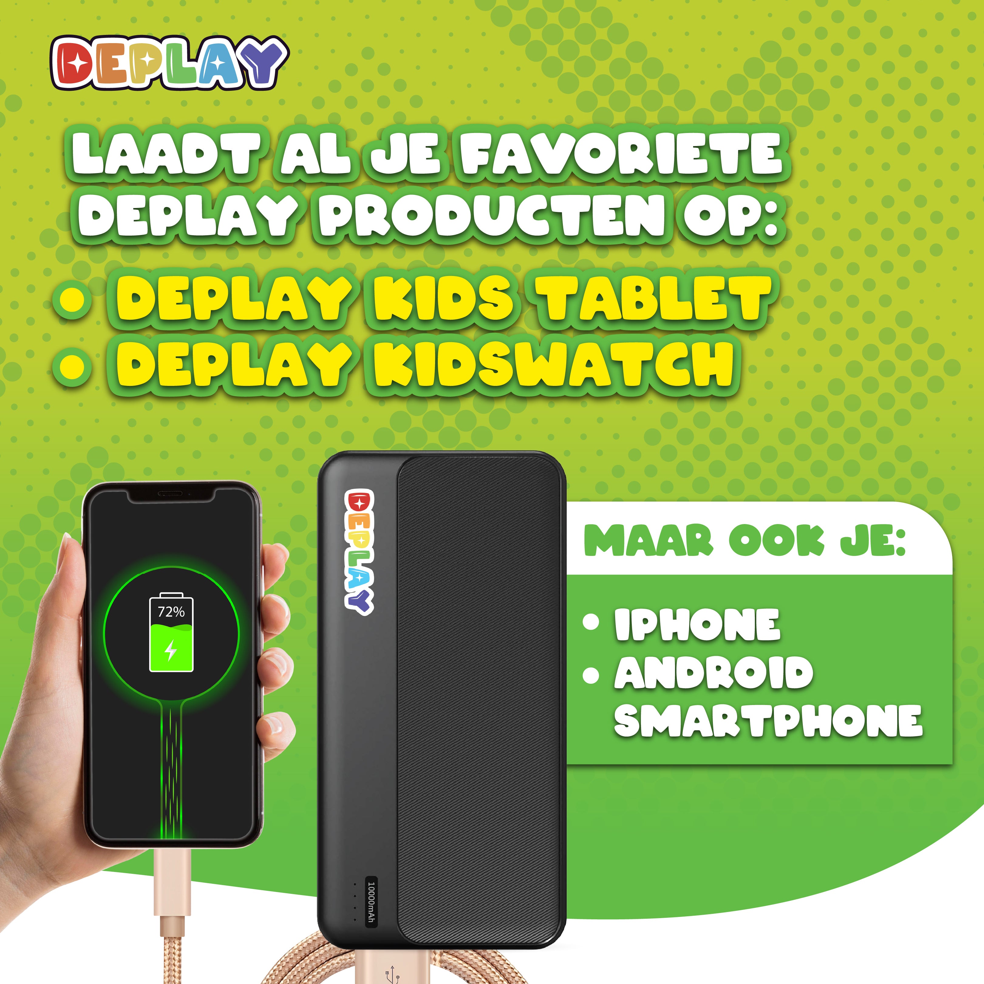 DEPLAY Powerbank 10k