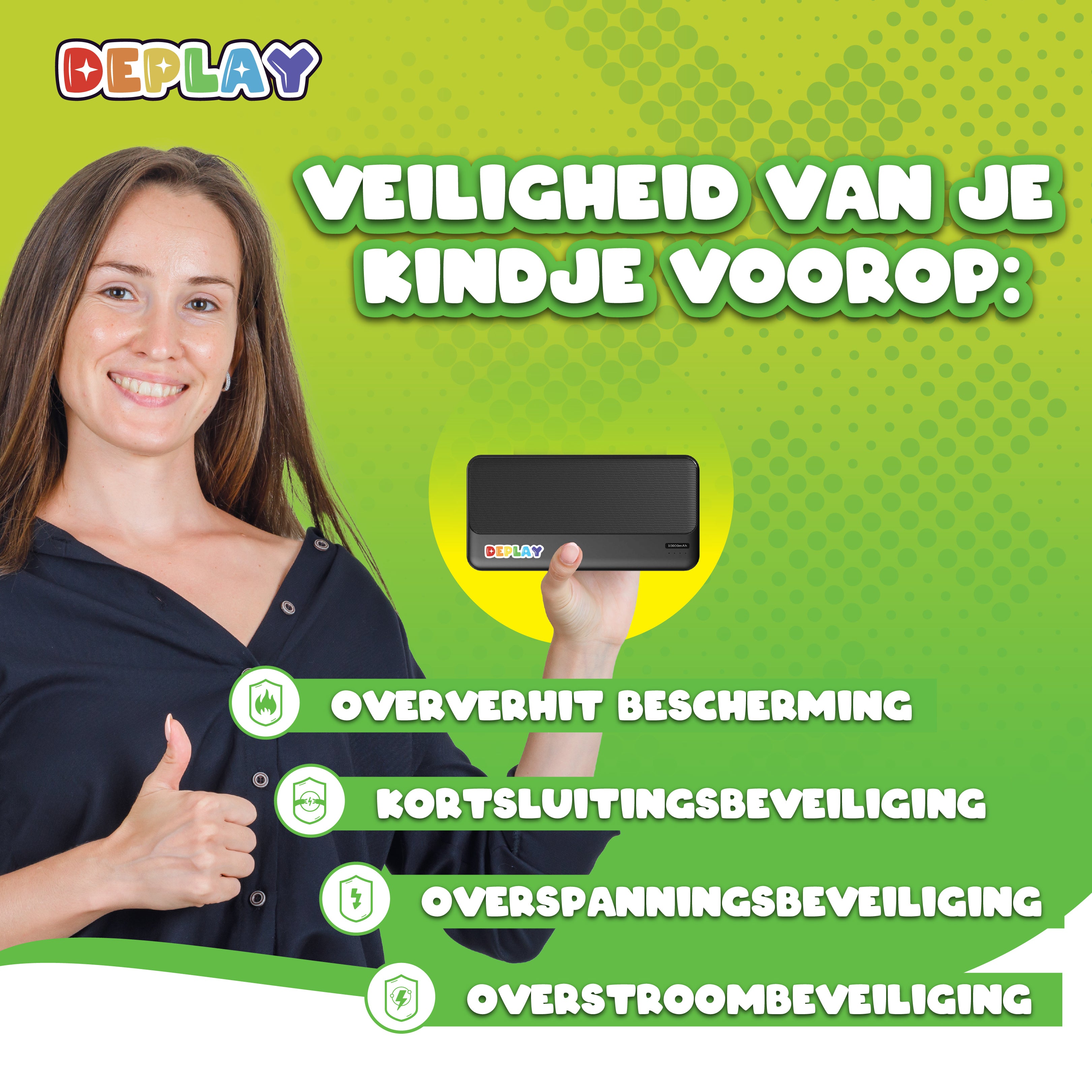 DEPLAY Powerbank 10k