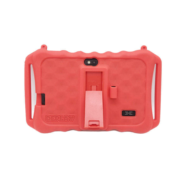 DEPLAY Kids Tablet Siliconen Beschermhoes 7 inch - Rood