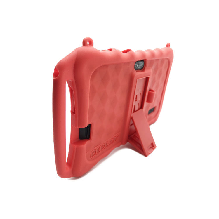 DEPLAY Kids Tablet Siliconen Beschermhoes 7 inch - Rood