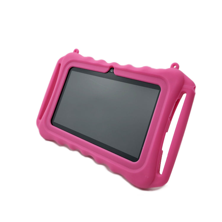 DEPLAY Kids Tablet Siliconen Beschermhoes 7 inch - Roze