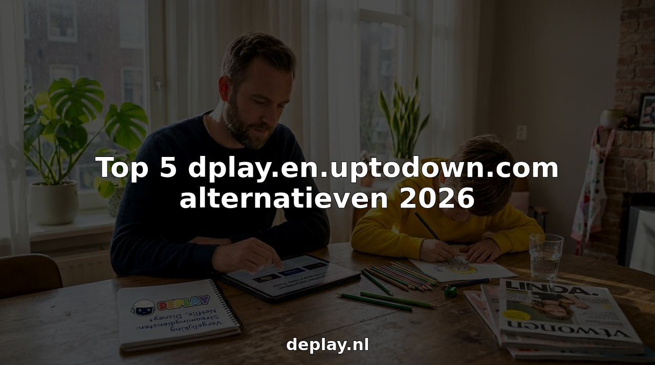 Ouder die thuis verschillende streamingdiensten met elkaar vergelijkt
