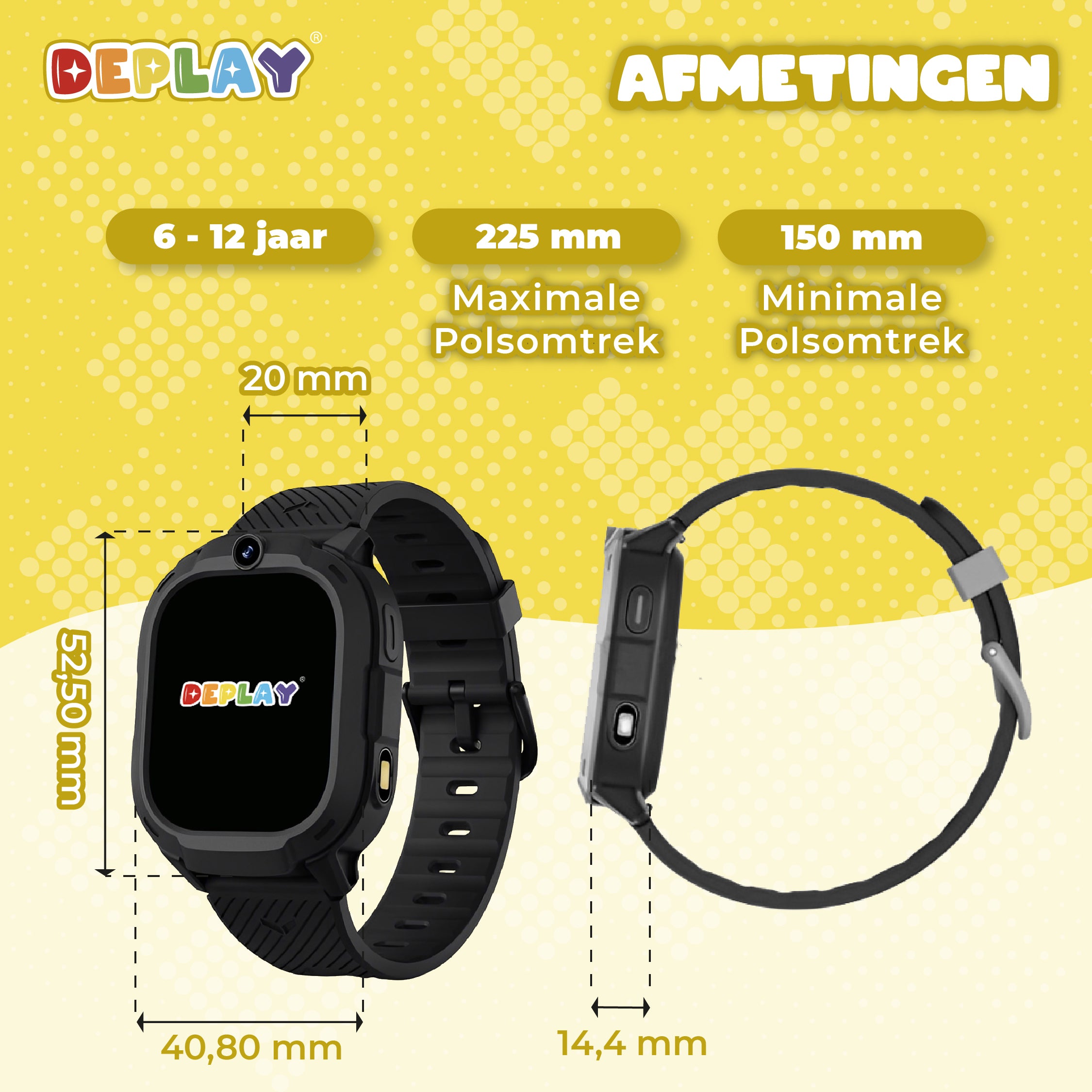 DEPLAY 4G KidsWatch Explorer | 4-8 jaar | GPS Horloge Kind