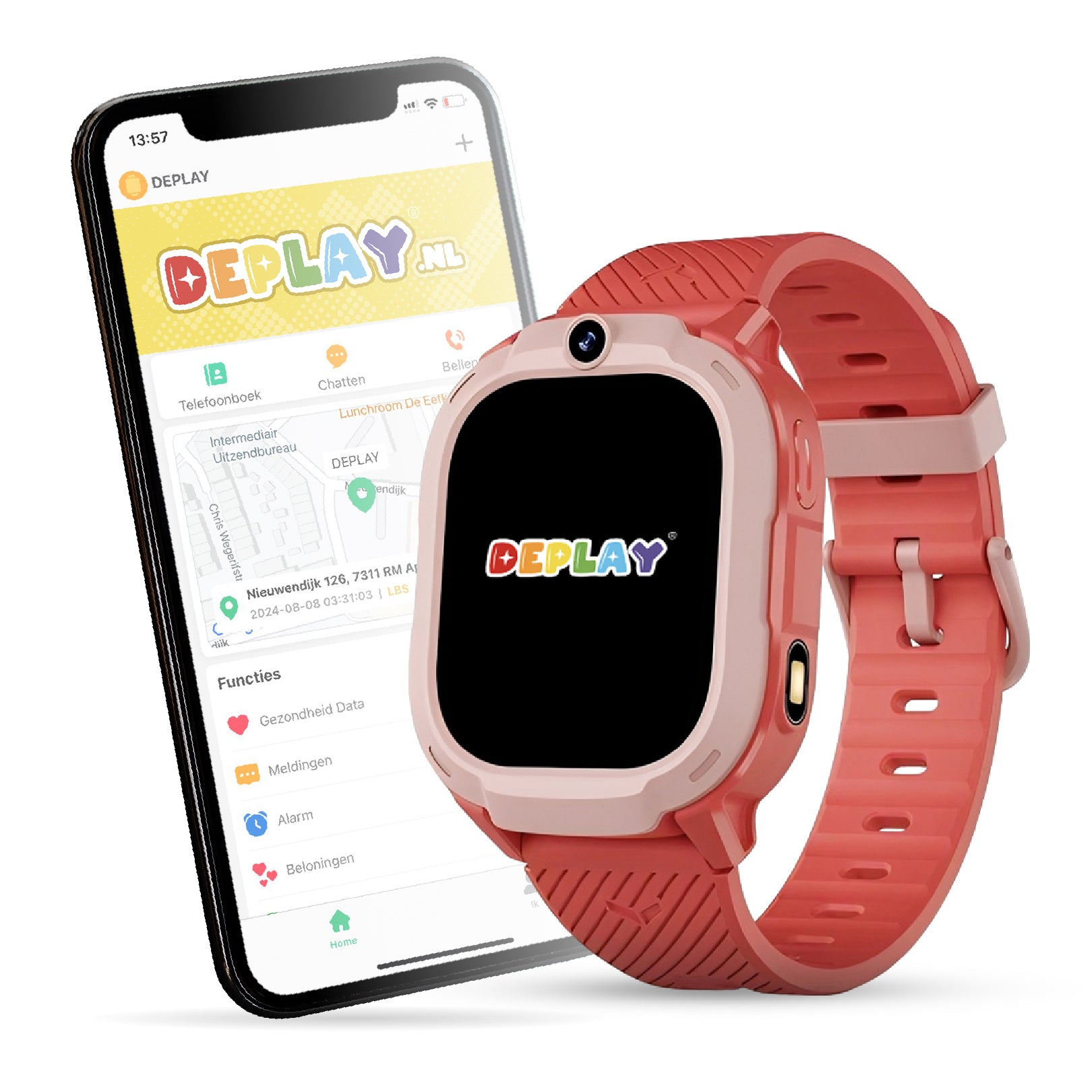 DEPLAY 4G KidsWatch Explorer | 4-8 jaar | GPS Horloge Kind