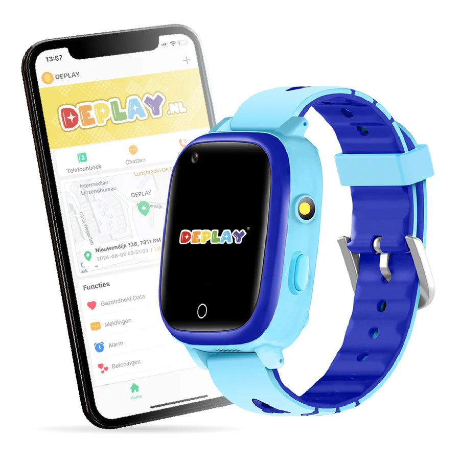 DEPLAY 4G KidsWatch Hero | 8-12 jaar | GPS Horloge Kind
