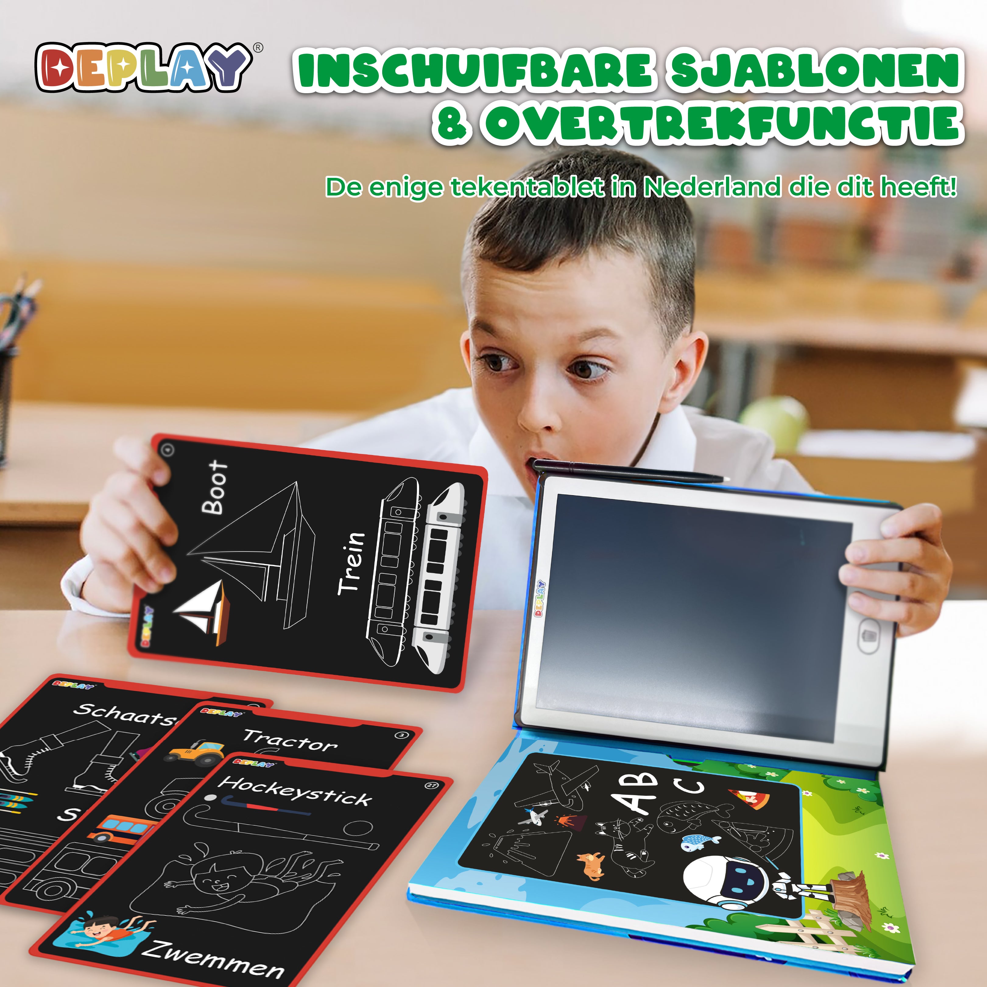 DEPLAY Tekentablet 11'| 3-8 Jaar