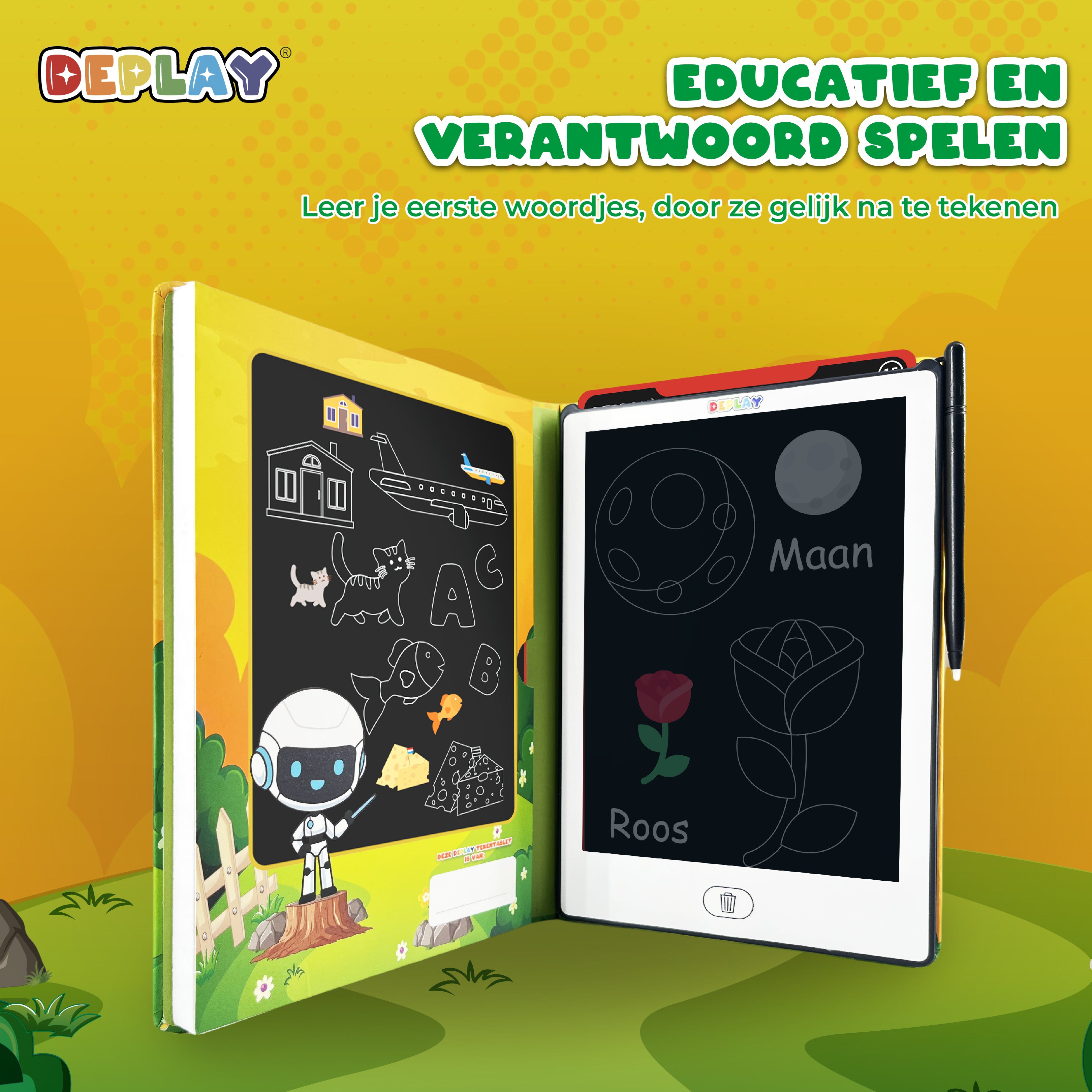 DEPLAY Tekentablet 8' | 3-8 Jaar