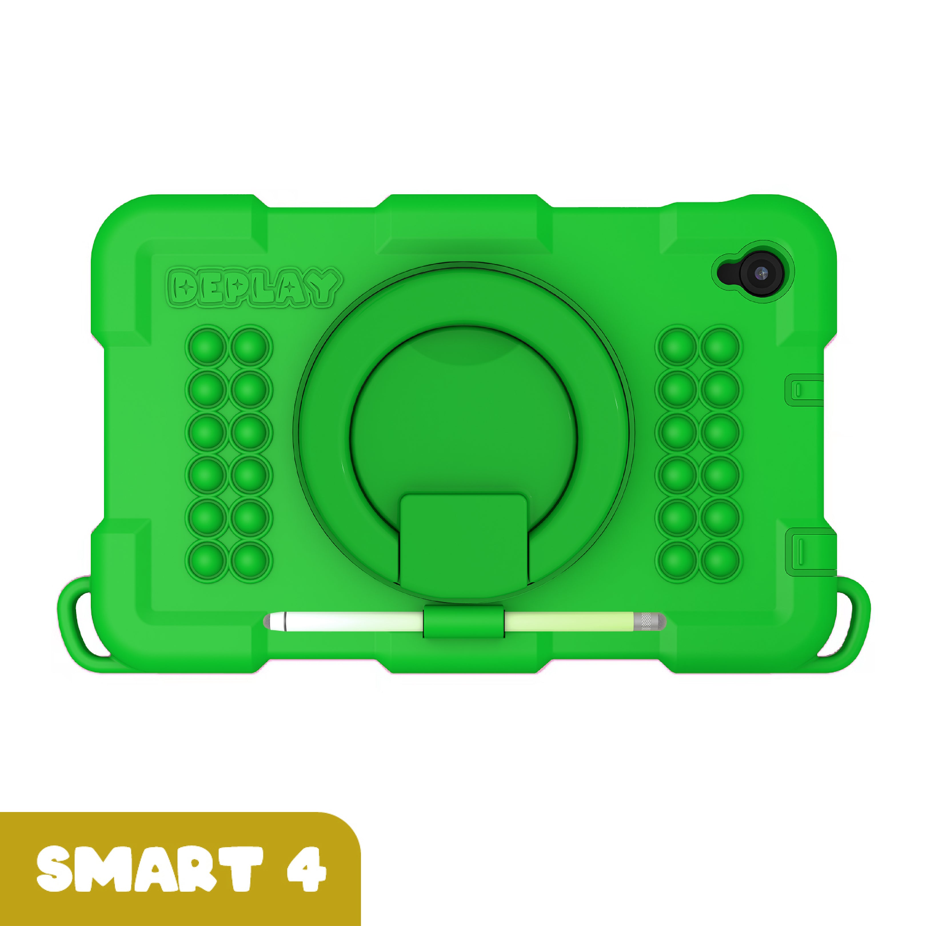 DEPLAY Kids Tablet Beschermhoes SMART 4 - Groen
