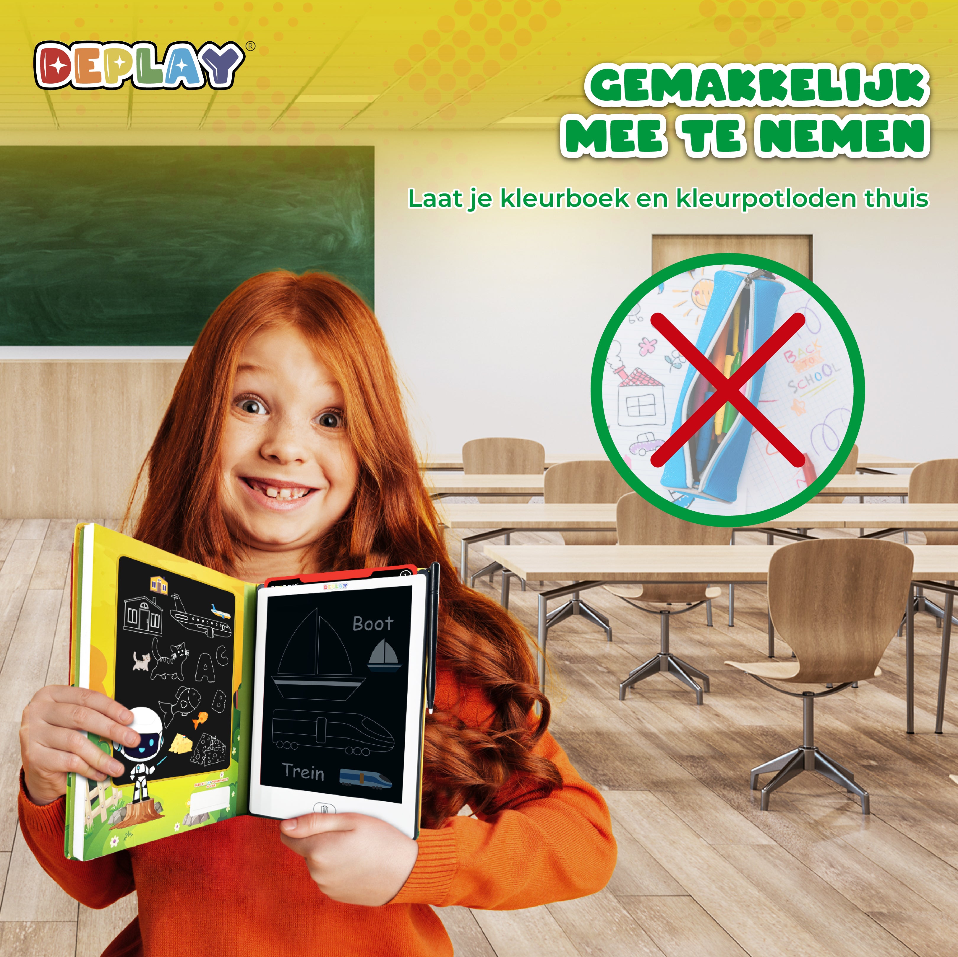 DEPLAY Tekentablet 8' | 3-8 Jaar