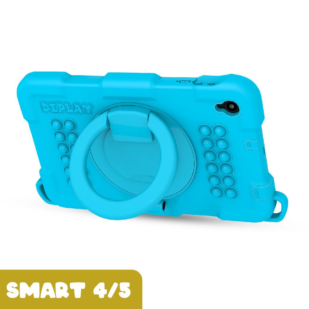 DEPLAY Kids Tablet Beschermhoes SMART 4/5 - Blauw