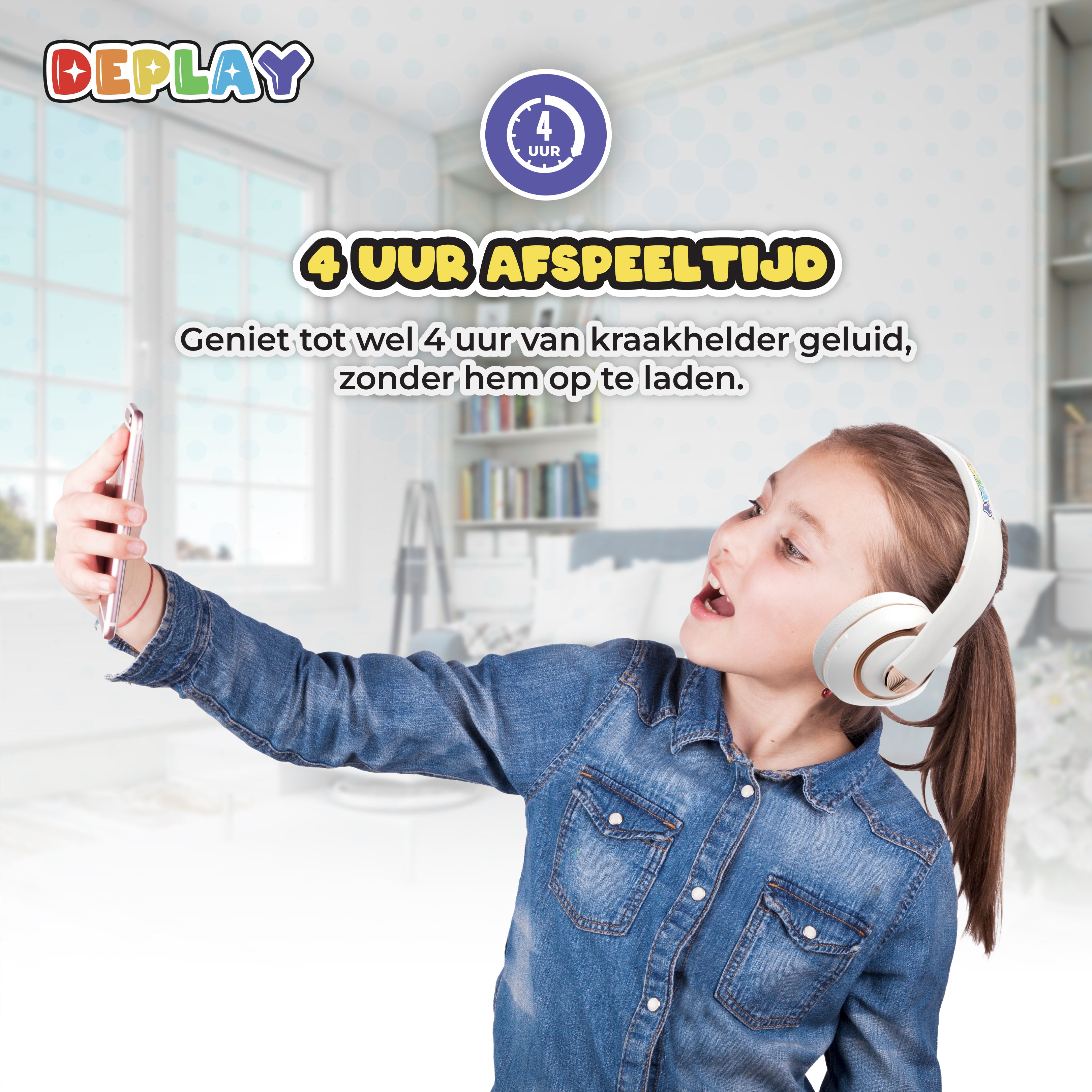 DEPLAY Headphone - Wit