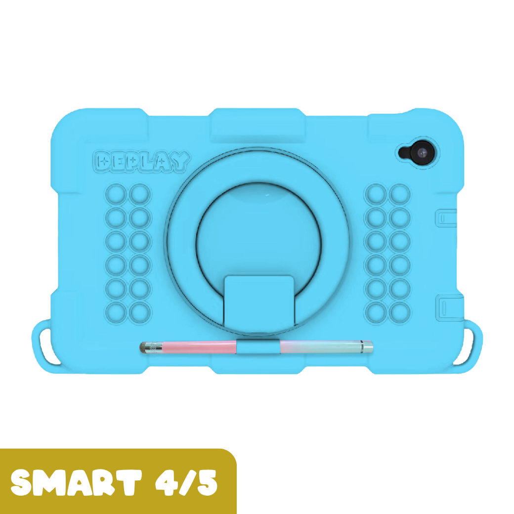 DEPLAY Kids Tablet Beschermhoes SMART 4/5 - Blauw