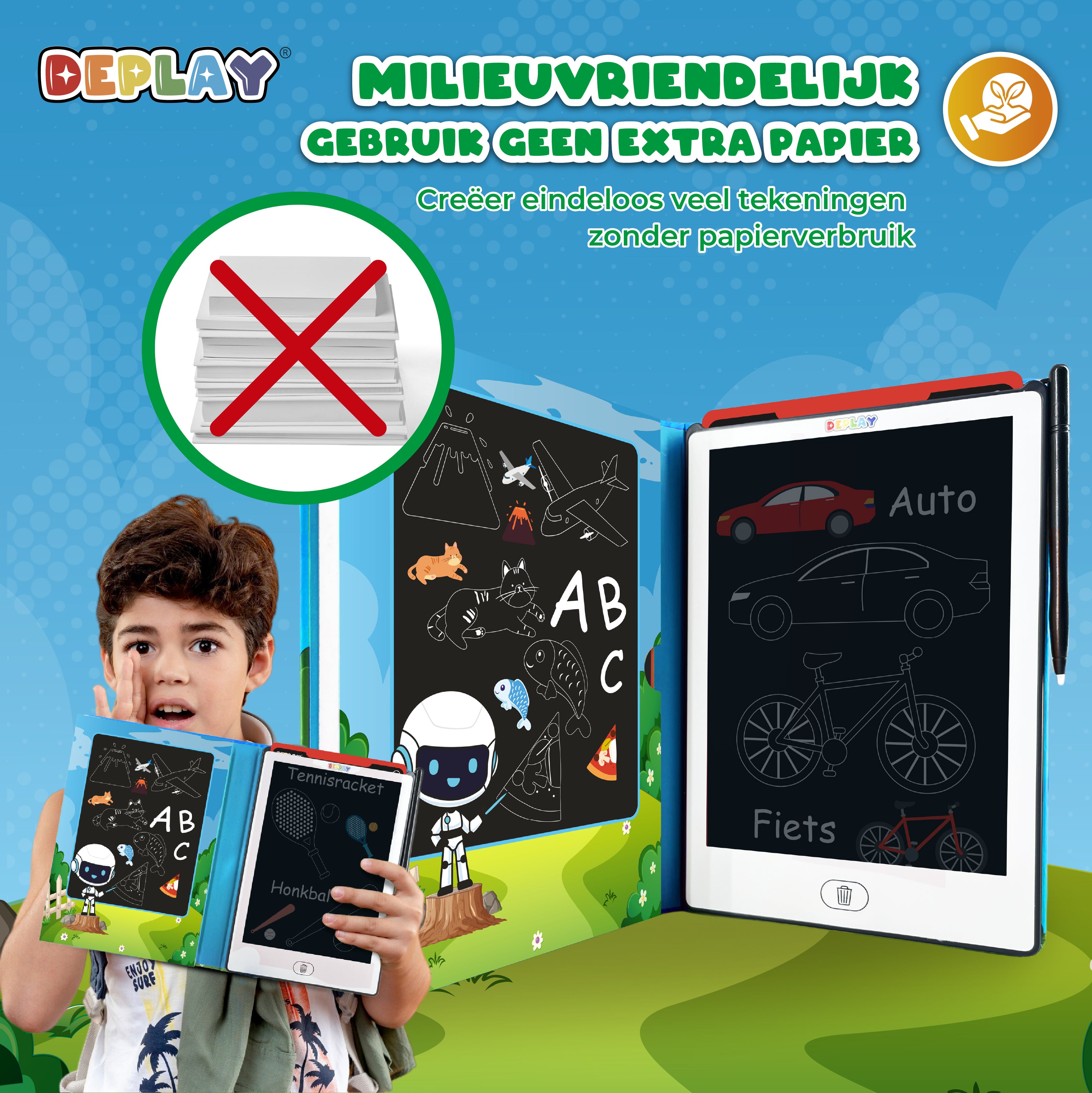 DEPLAY Tekentablet 11'| 3-8 Jaar