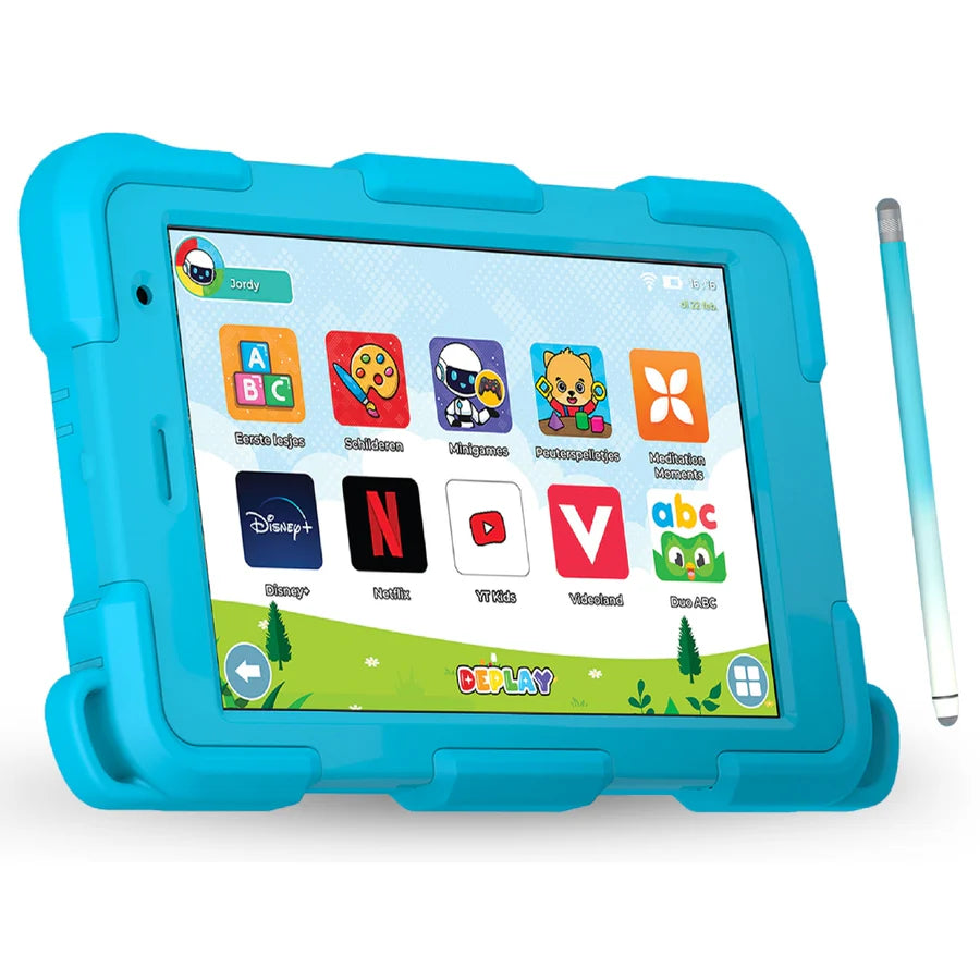 DEPLAY Kids Tablet SMART 5 | Beste Kindertablet | Blauw of Roze