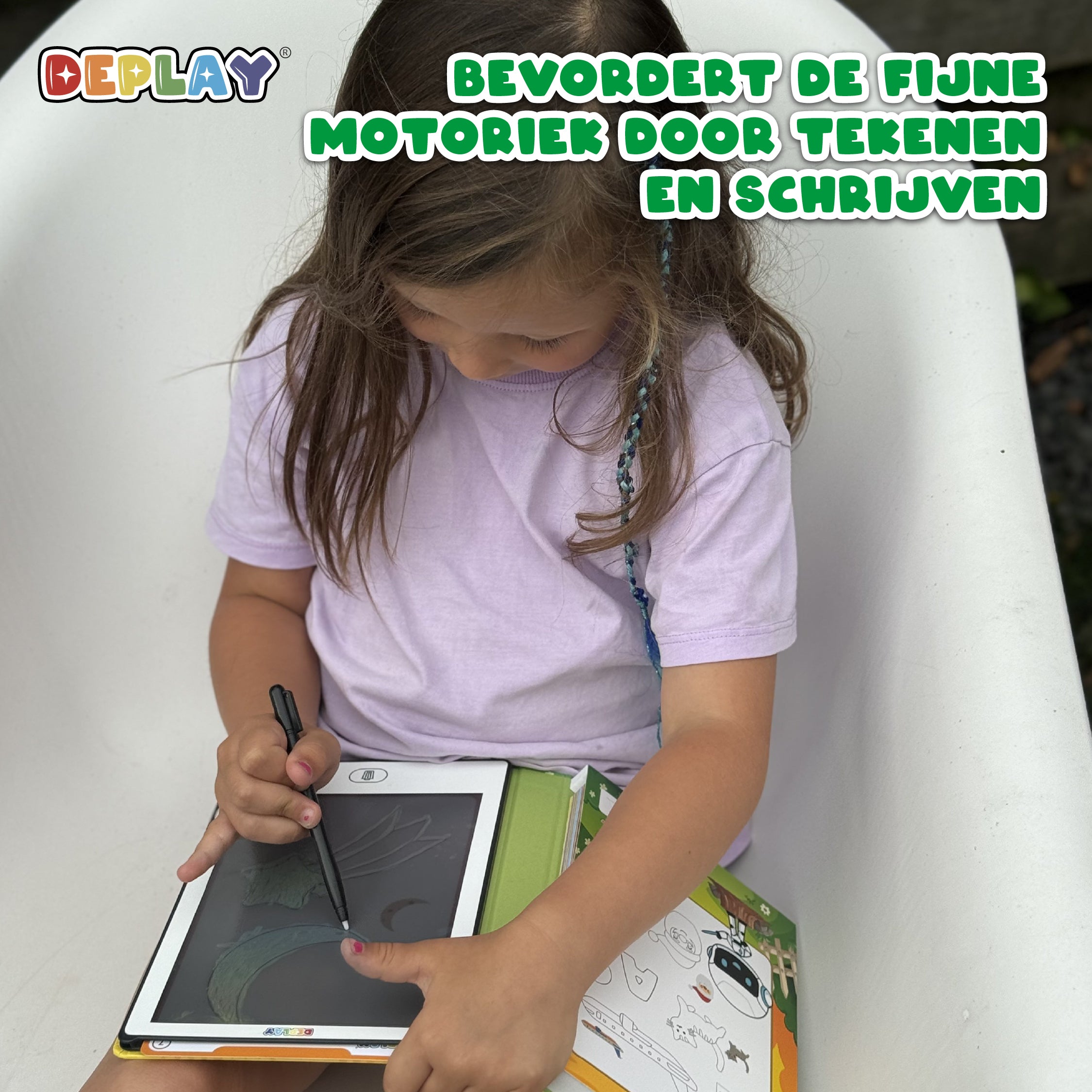 DEPLAY Tekentablet 8' | 3-8 Jaar