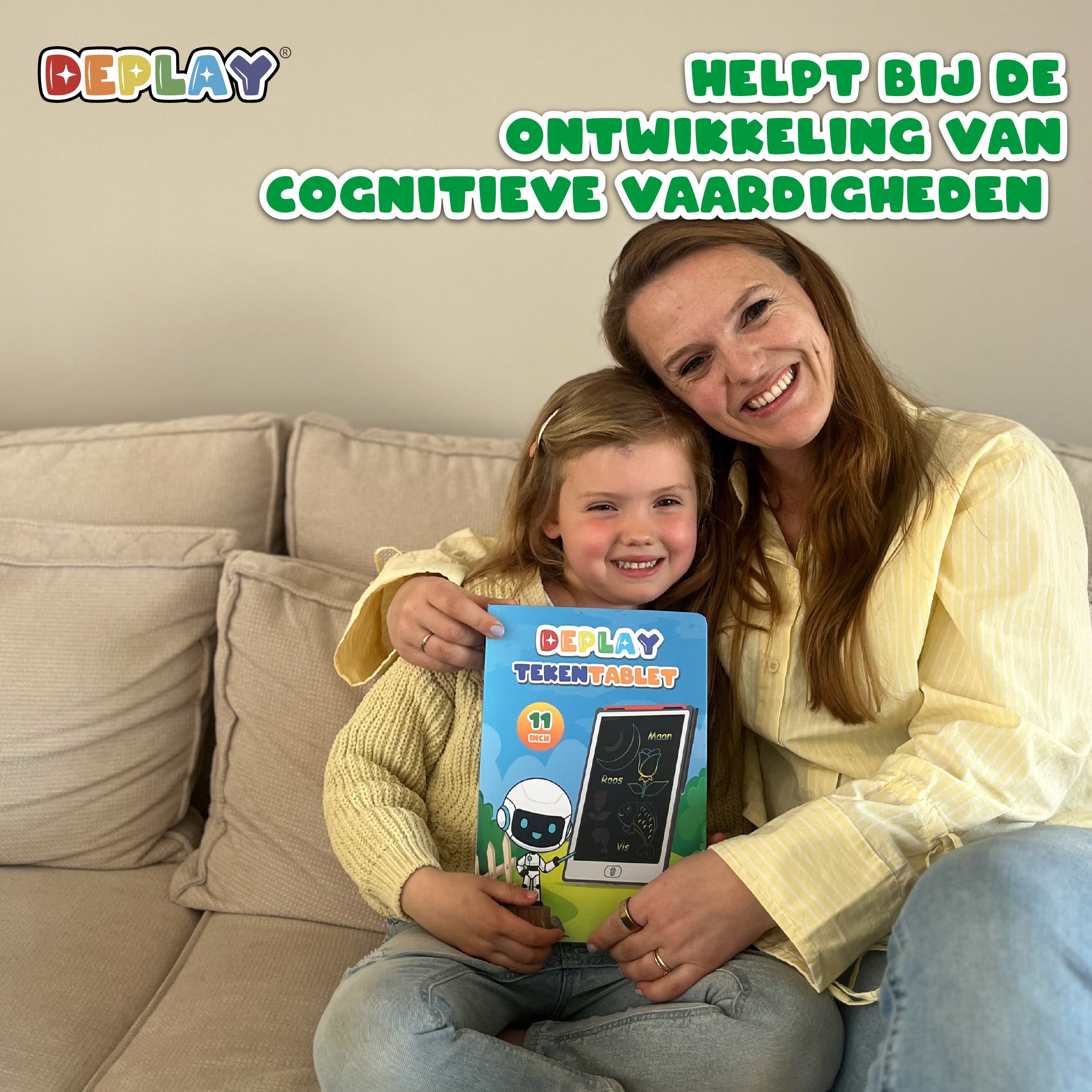 DEPLAY Tekentablet 11'| 3-8 Jaar