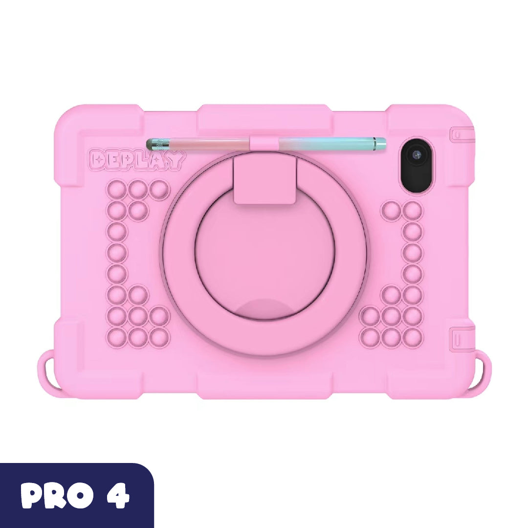 DEPLAY Kids Tablet Beschermhoes PRO 4 - Roze