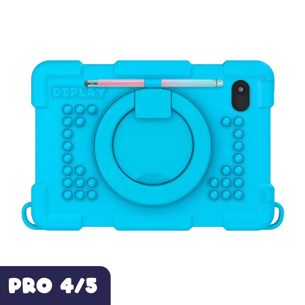 DEPLAY Kids Tablet Beschermhoes PRO 4/5 - Blauw
