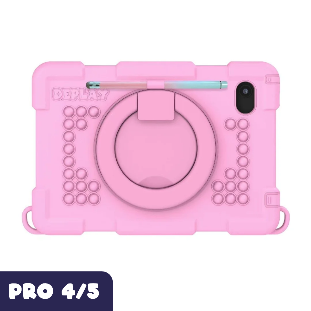 DEPLAY Kids Tablet Beschermhoes PRO 4/5 - Roze