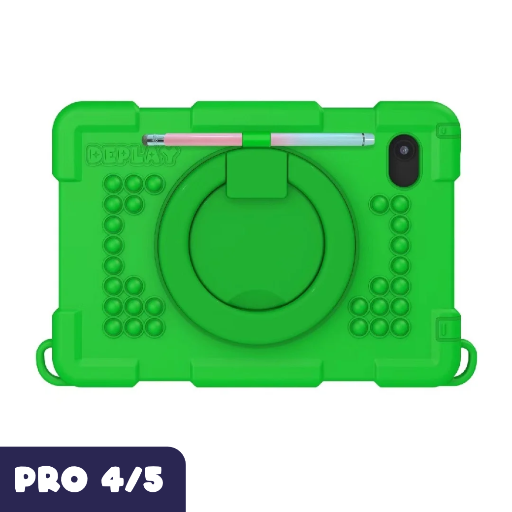 DEPLAY Kids Tablet Beschermhoes PRO 4/5 - Groen