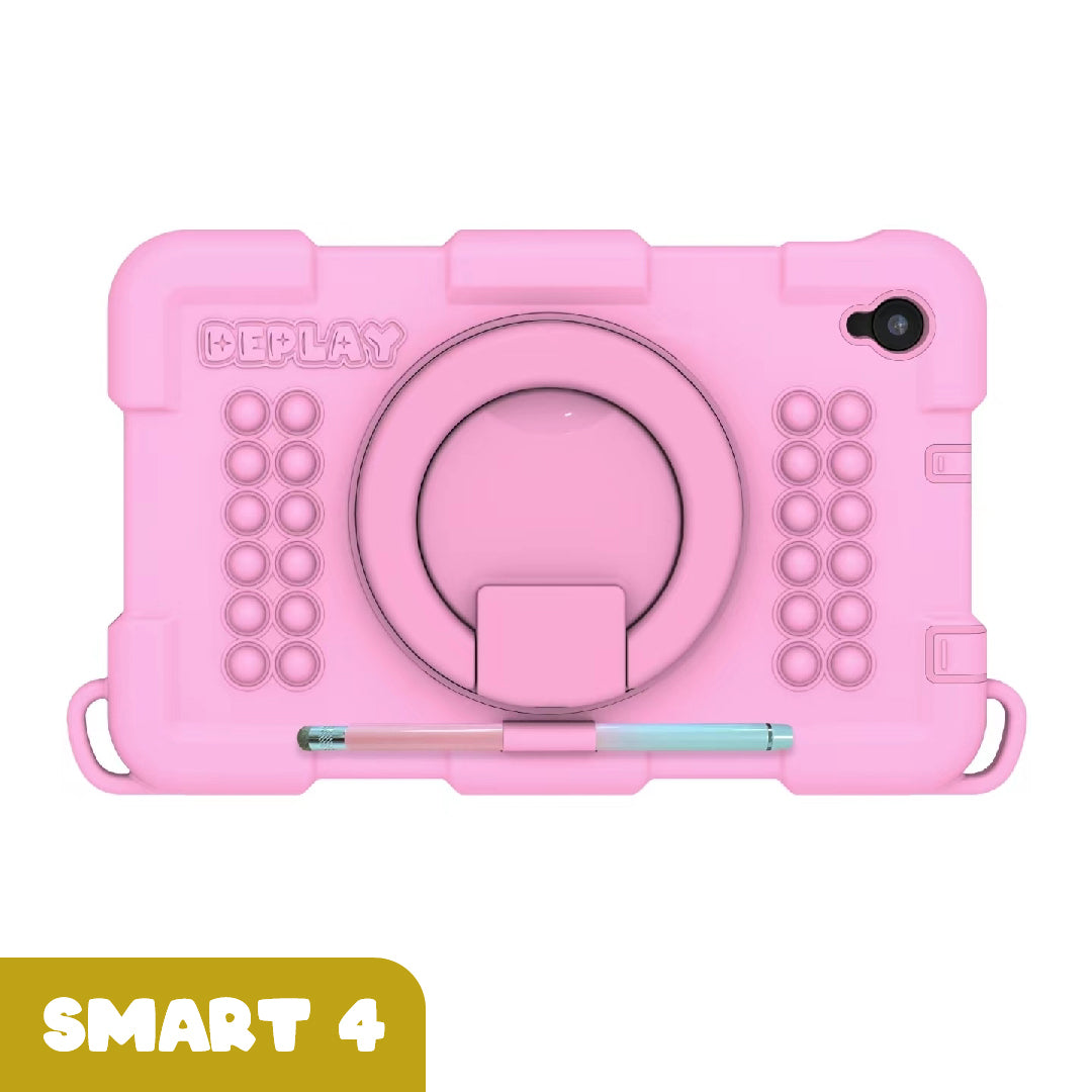 DEPLAY Kids Tablet Beschermhoes SMART 4 - Roze