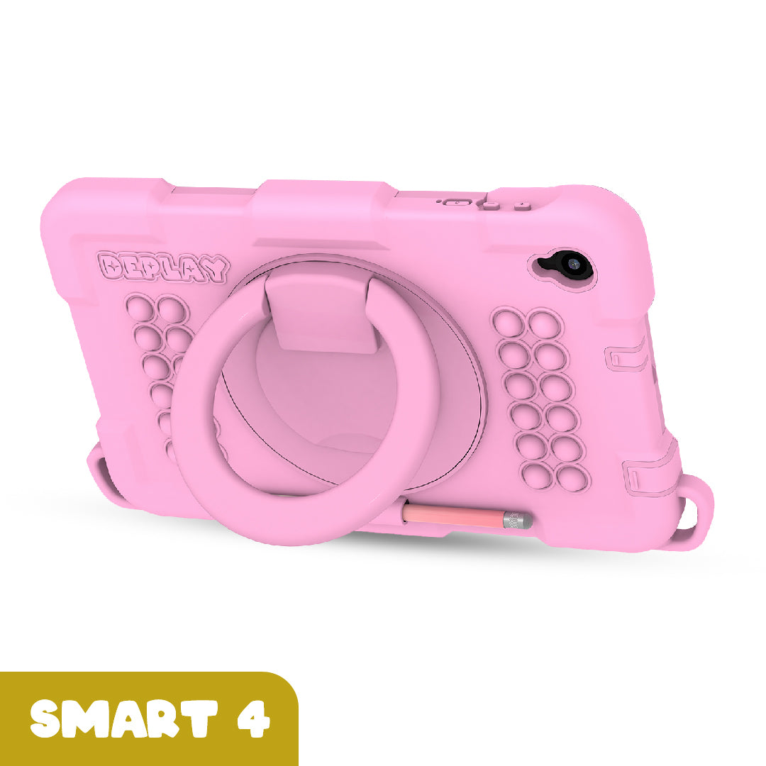 DEPLAY Kids Tablet Beschermhoes SMART 4 - Roze