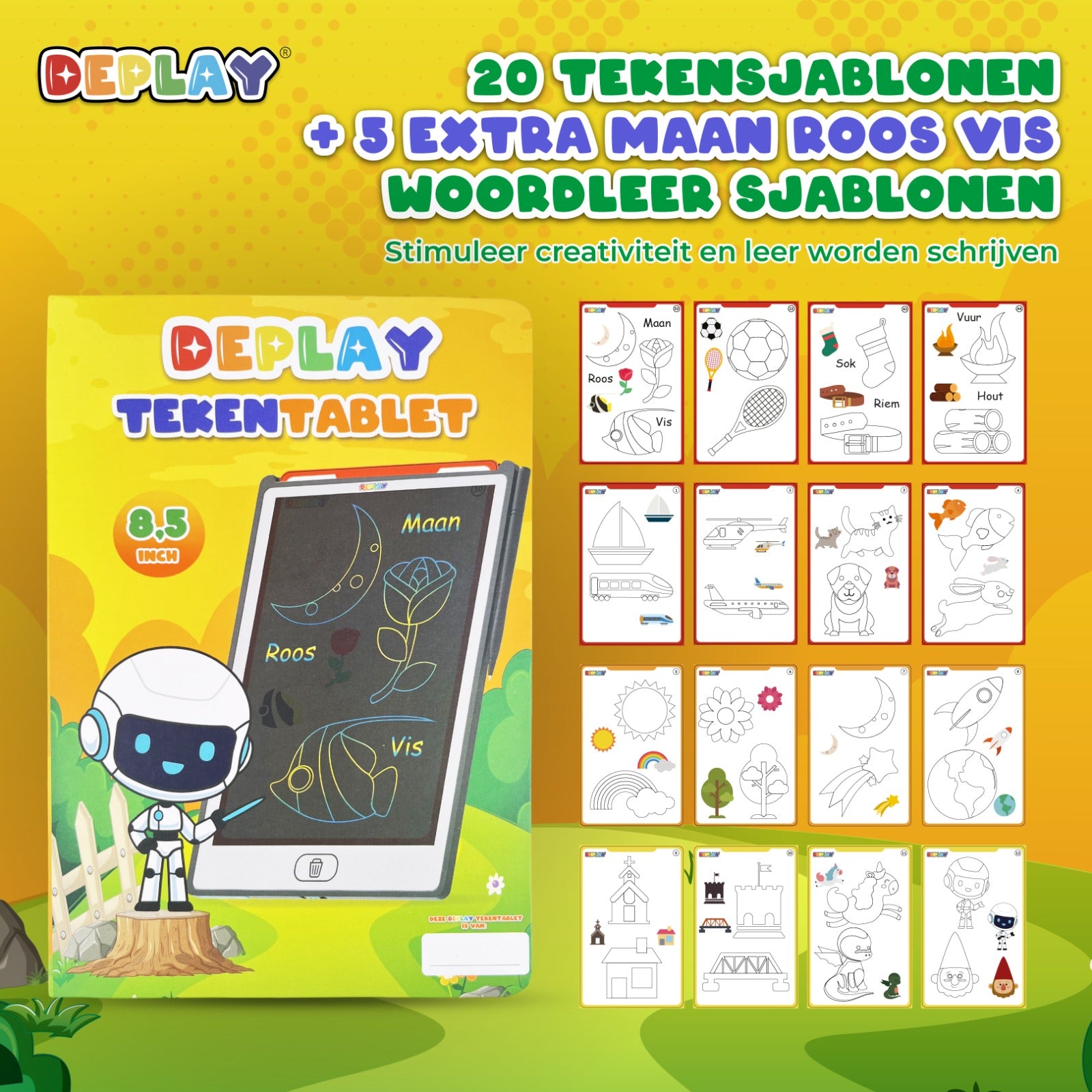 DEPLAY Tekentablet | 3-8 Jaar