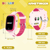 DEPLAY 4G KidsWatch Hero | 8-12 jaar | GPS Horloge Kind | Roze