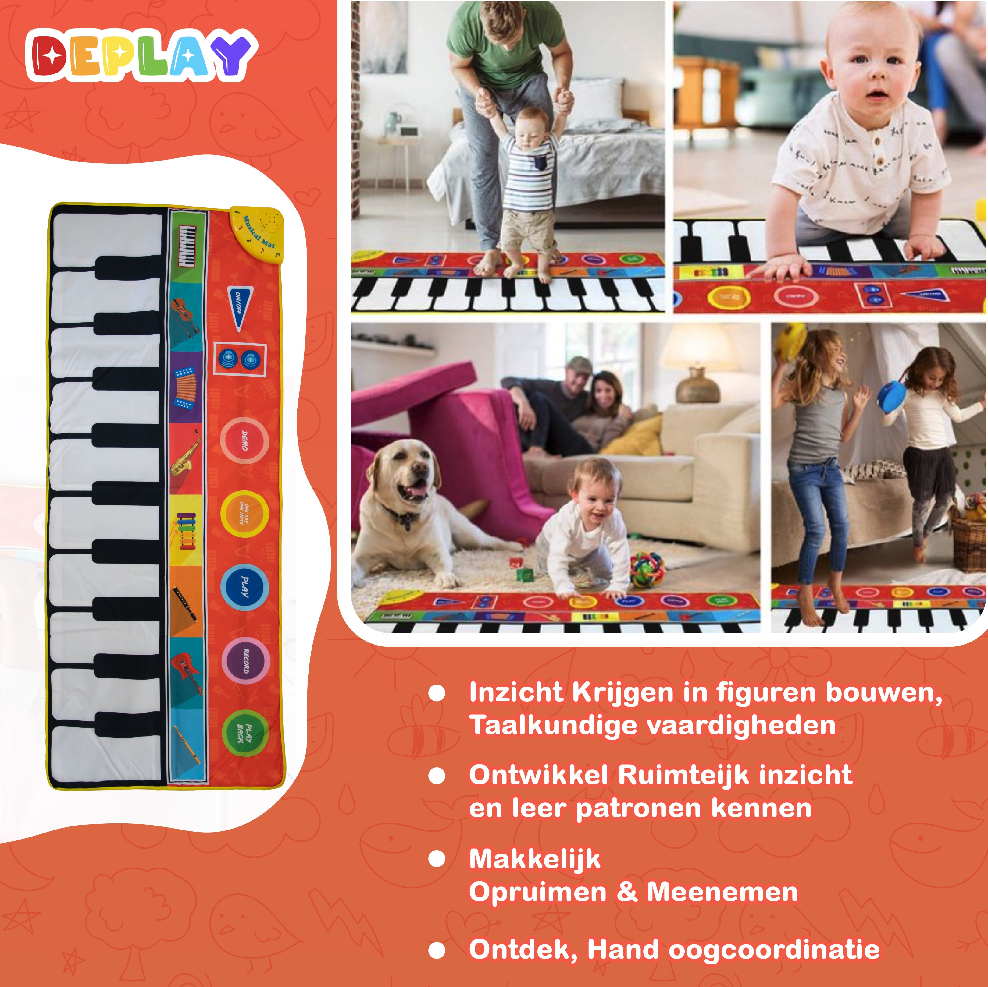 DEPLAY XL Piano Mat