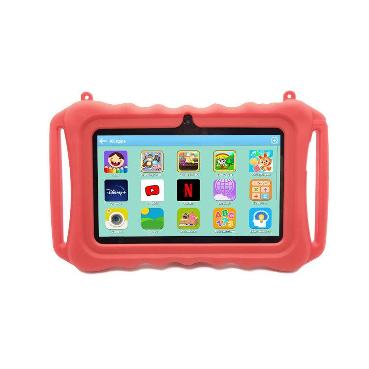 DEPLAY Kids Tablet Siliconen Beschermhoes 7 inch - Rood