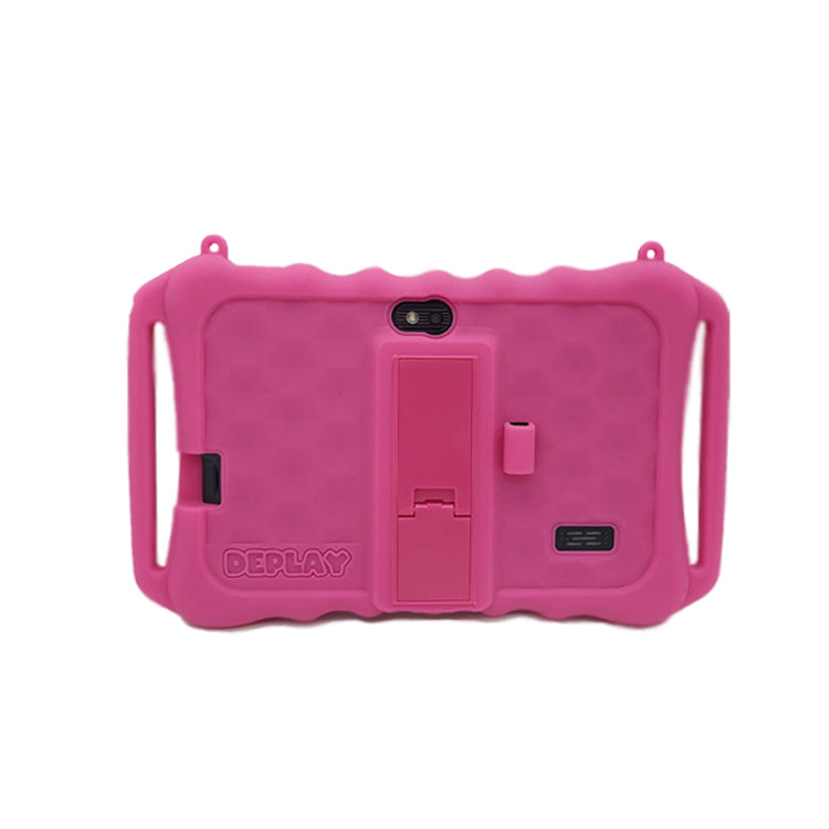 DEPLAY Kids Tablet Siliconen Beschermhoes 7 inch - Roze